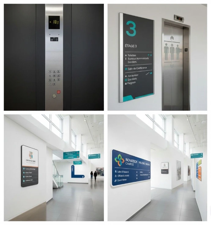 signalétique intérieure 