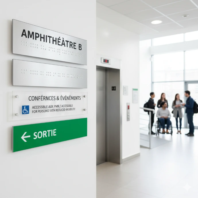 Signalétique PMR