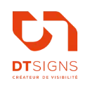 Domaine de la Commanderie de Ballan : 5 totems en aluminium sur mesure